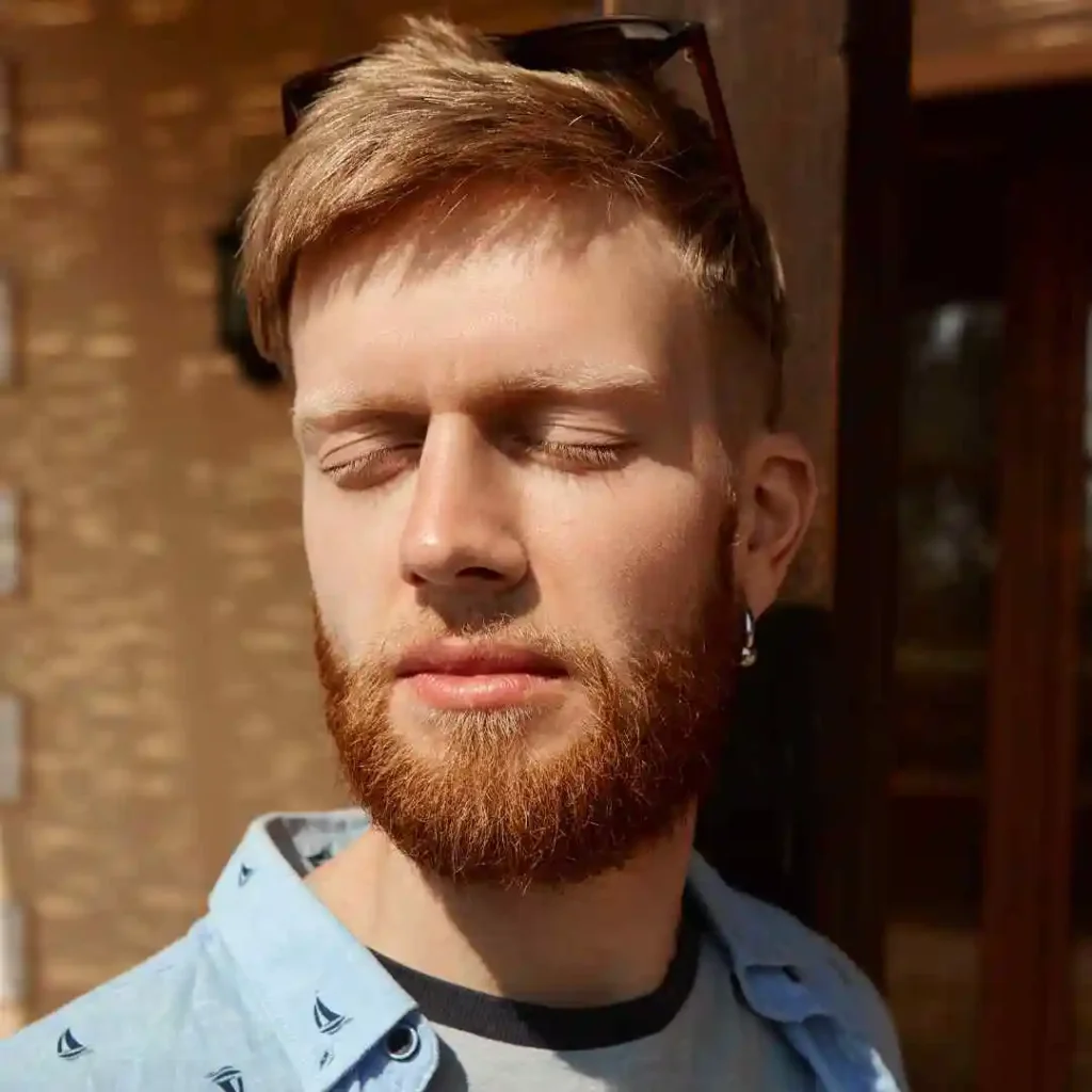 a man with a beard