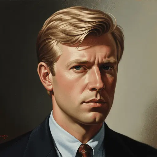 Edgar Hairstyles for Men- Top Styles You Needs to Try 5 A man in a suit with a neat Edgar haircut for men, posing against a neutral background, exuding a polished and professional appearance.