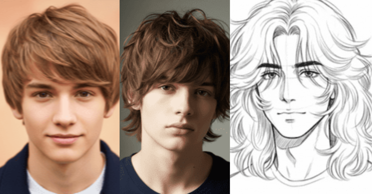 Hottest Fluffy Hair Boys Men