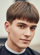 young man with a Shaved Side Undercut hairstyle
