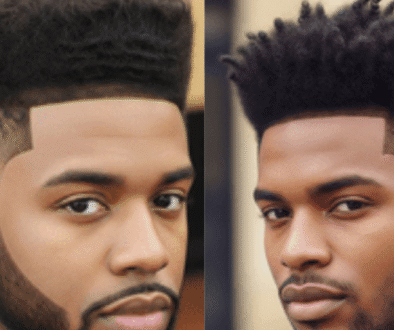 Top High Taper Fade Black Men Hairstyles