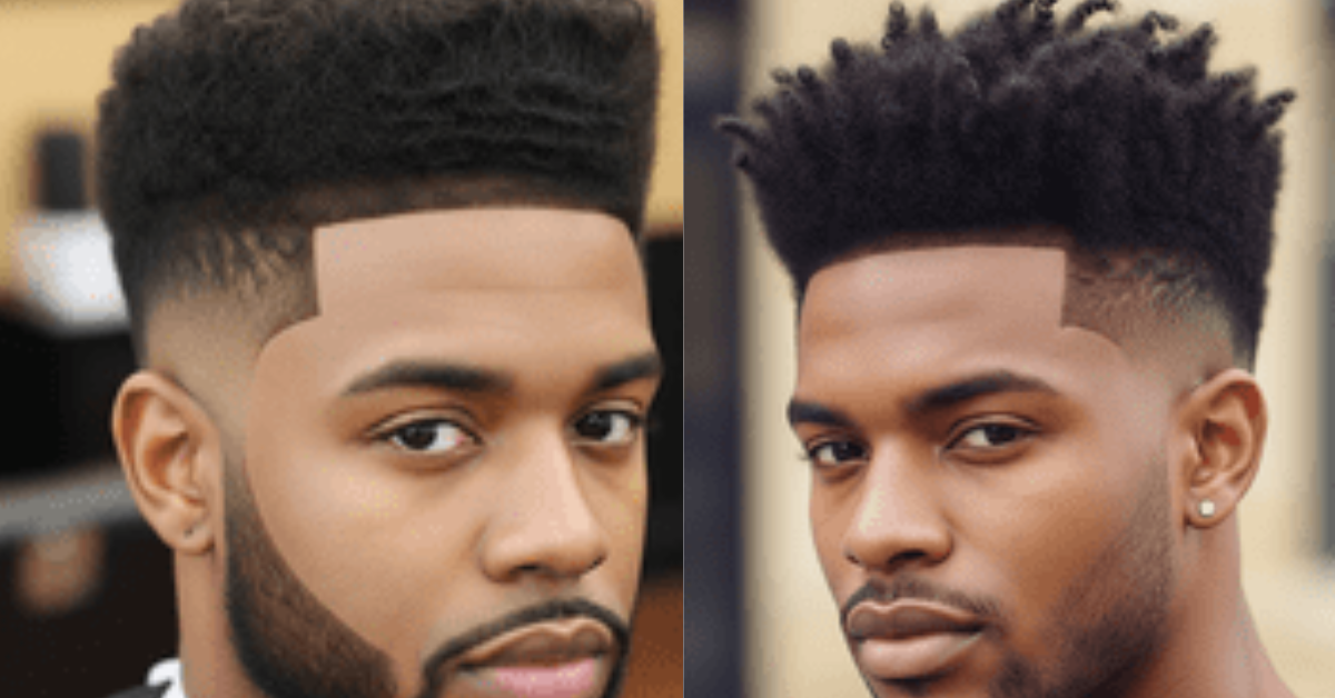 Top High Taper Fade Black Men Hairstyles