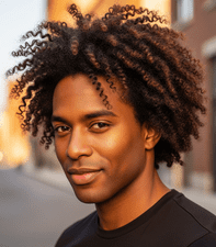 Amen Passion Twist Out Afro Hairstyle